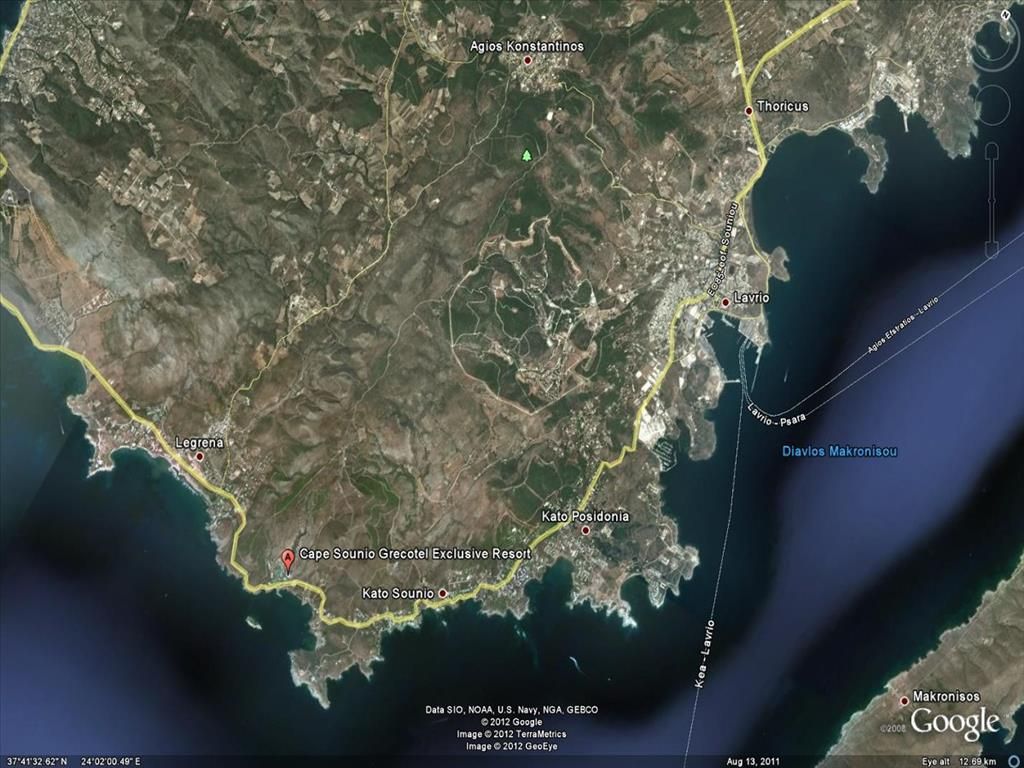 Grundstück in Agios Konstantinos, Griechenland, 8 000 m2 - Foto 1