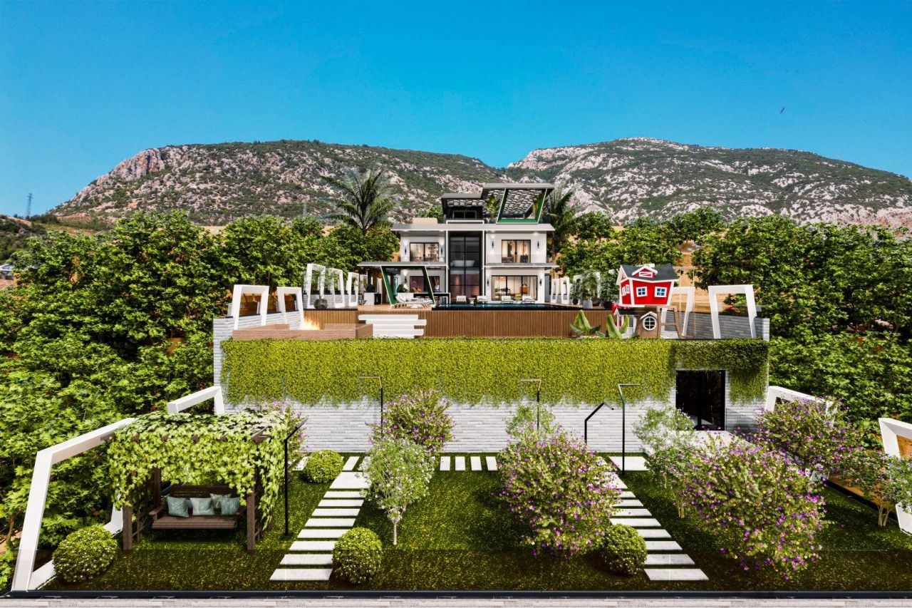 Villa in Kestel, Türkei, 508 m2 - Foto 1