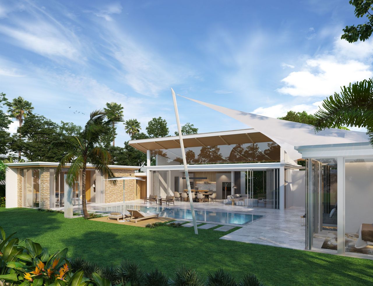 Villa sur l'île de Phuket, Thaïlande, 305 m2 - image 1