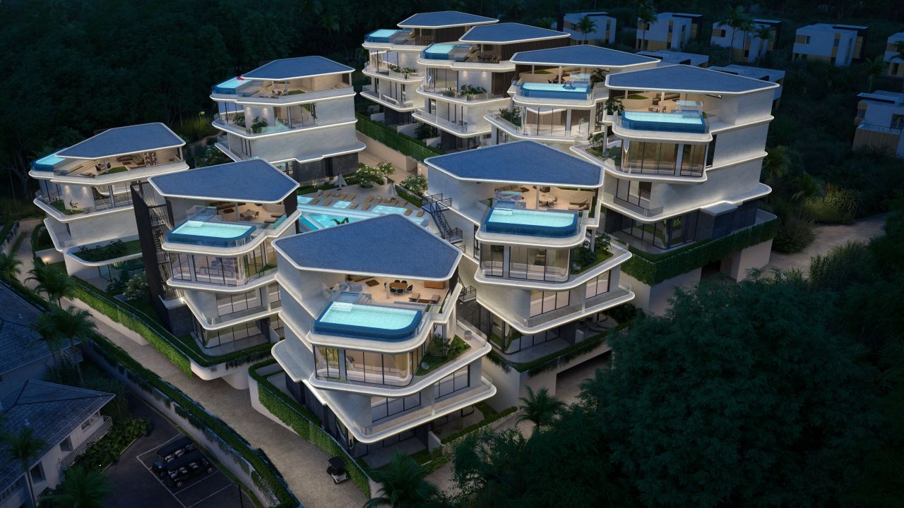 Penthouse in Insel Phuket, Thailand, 226 m2 - Foto 1