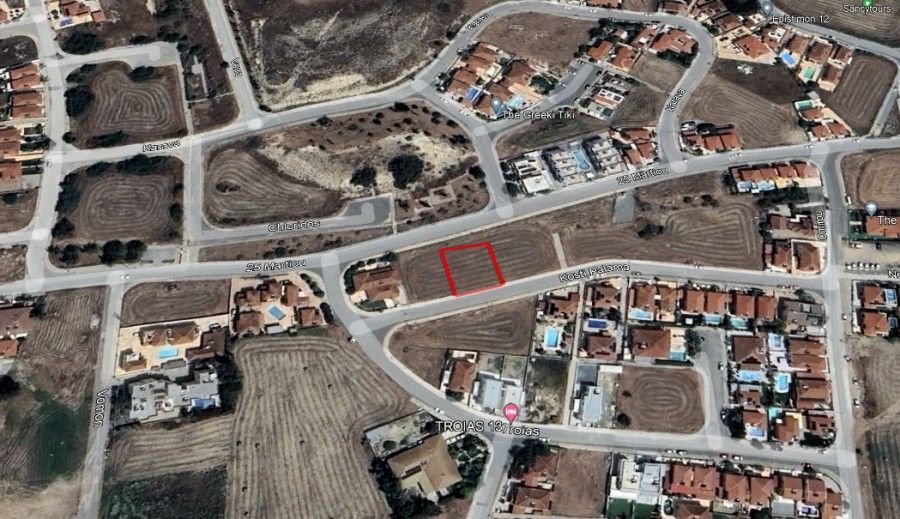 Grundstück in Larnaka, Zypern, 600 m2 - Foto 1