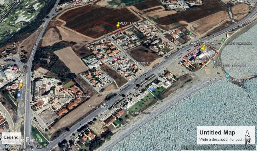 Land in Larnaca, Cyprus, 3 645 sq.m - picture 1