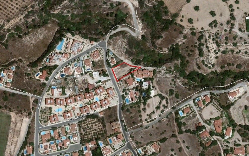 Grundstück in Paphos, Zypern, 1 190 m2 - Foto 1