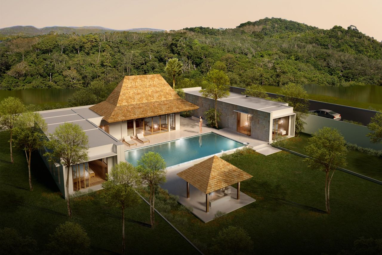 Villa in Insel Phuket, Thailand, 328 m2 - Foto 1
