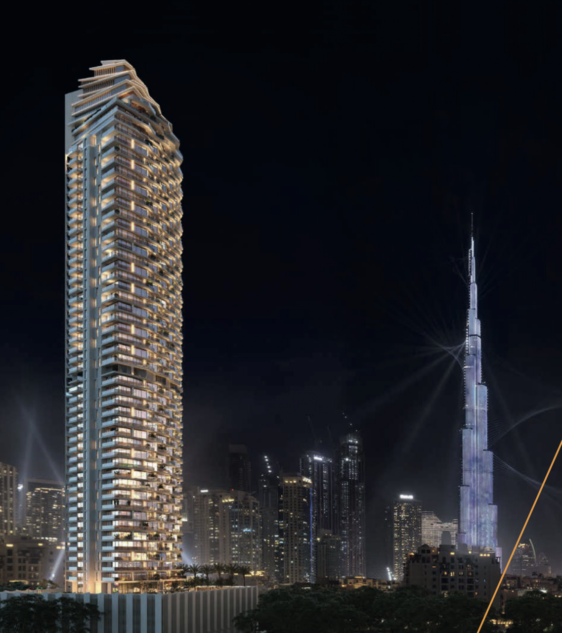 Penthouse à Dubaï, EAU, 250 m2 - image 1