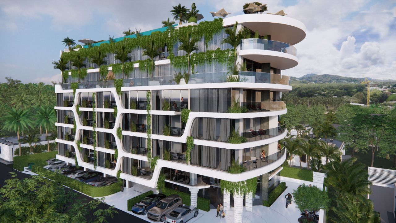 Appartement sur l'île de Phuket, Thaïlande, 37 m2 - image 1