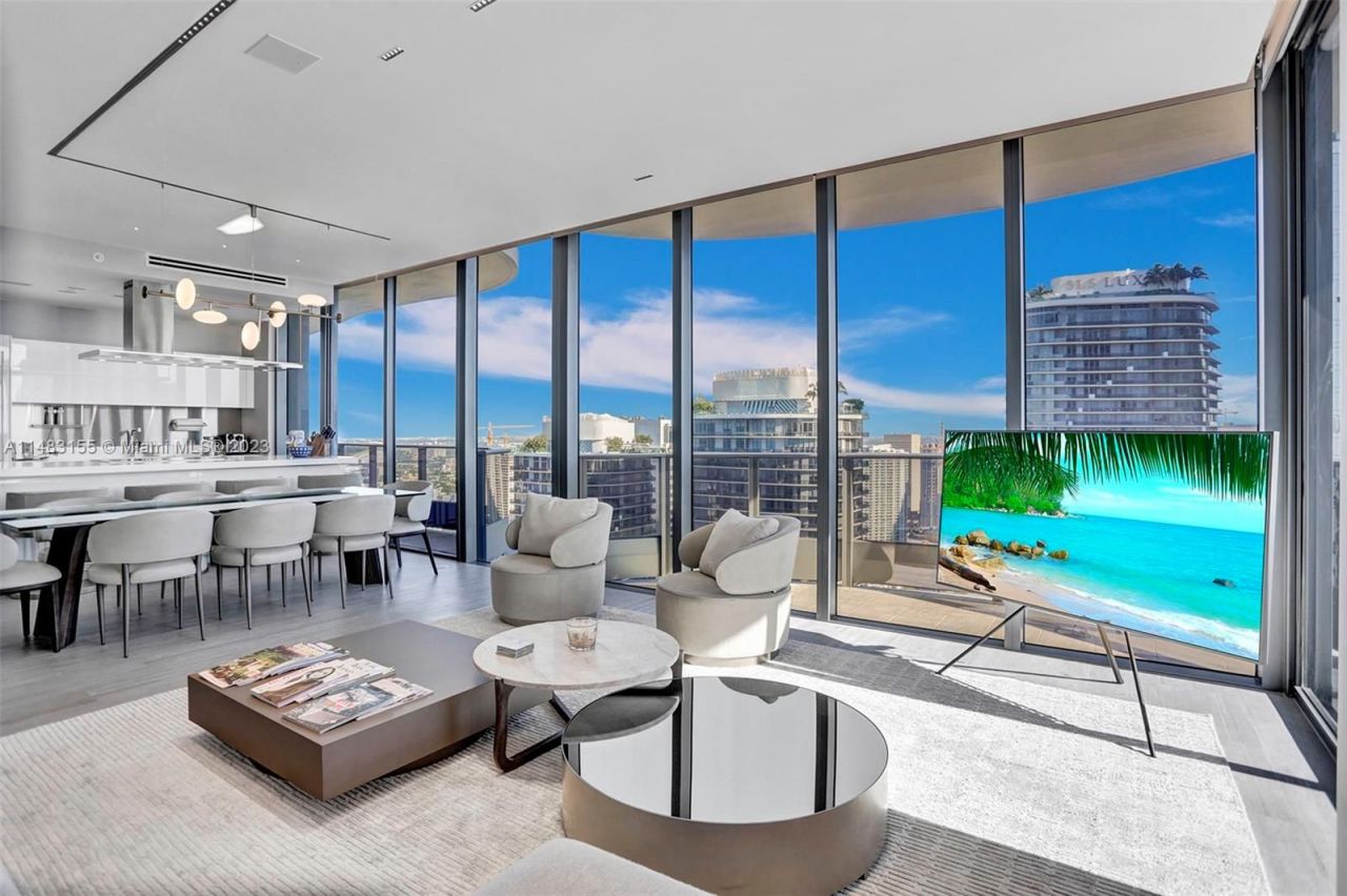 Penthouse à Miami, États-Unis, 160 m2 - image 1