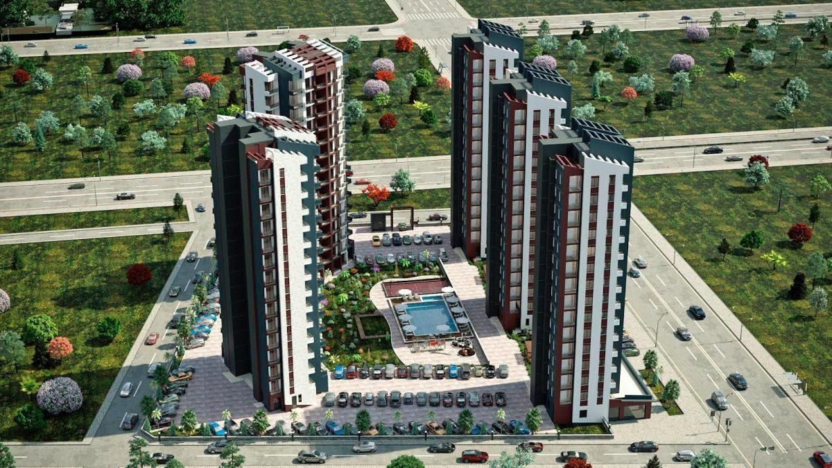 Wohnung in Mersin, Türkei, 55 m2 - Foto 1