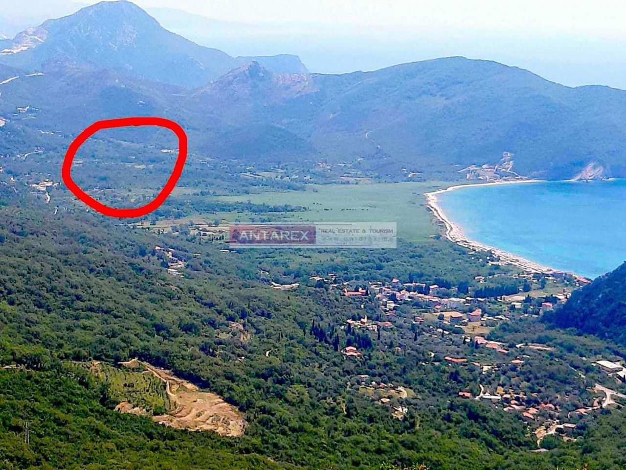Land in Buljarica, Montenegro, 518 sq.m - picture 1