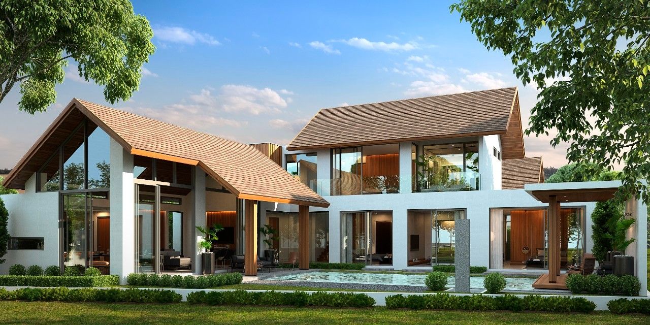 Villa en la isla de Phuket, Tailandia, 416.5 m2 - imagen 1