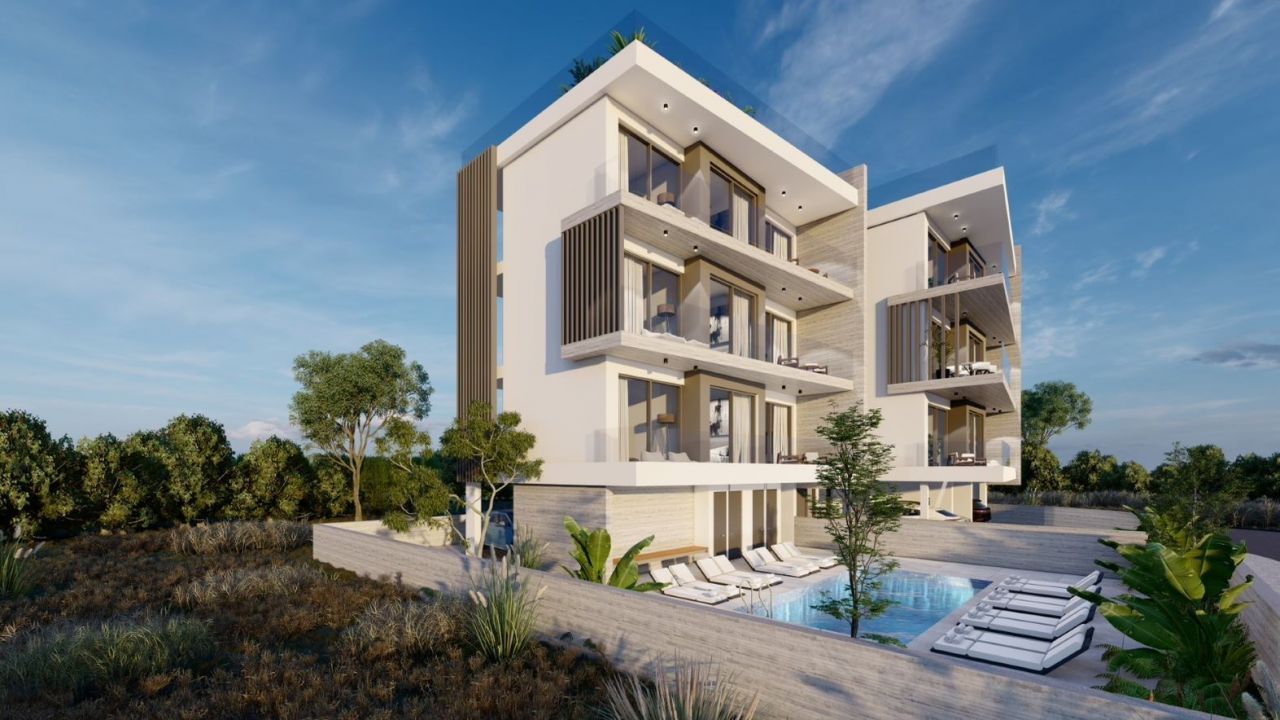 Apartment in Paphos, Zypern, 94 m2 - Foto 1