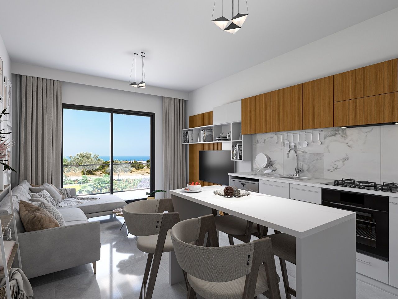 Apartamento en Kyrenia, Chipre, 75 m2 - imagen 1