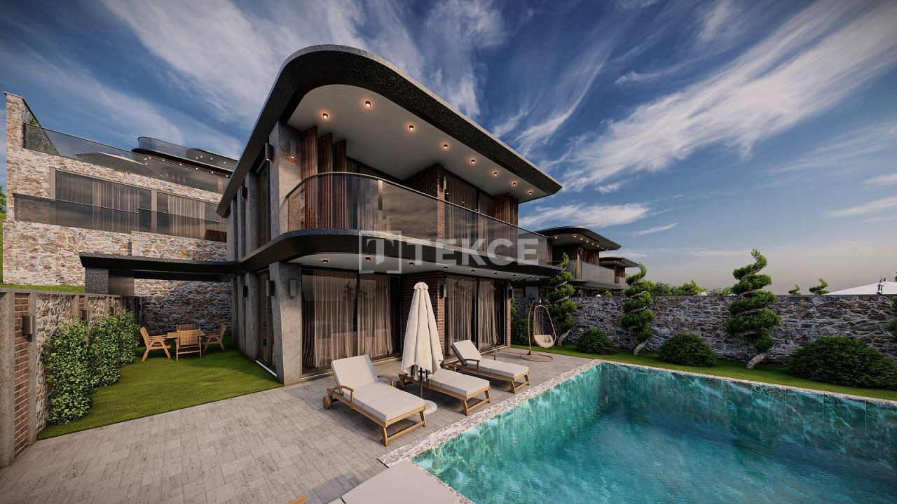 Villa in Kalkan, Türkei, 455 m2 - Foto 1