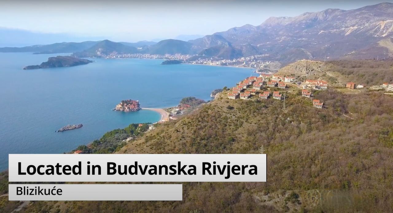 Grundstück in Blizikuce, Montenegro, 1 289 m2 - Foto 1