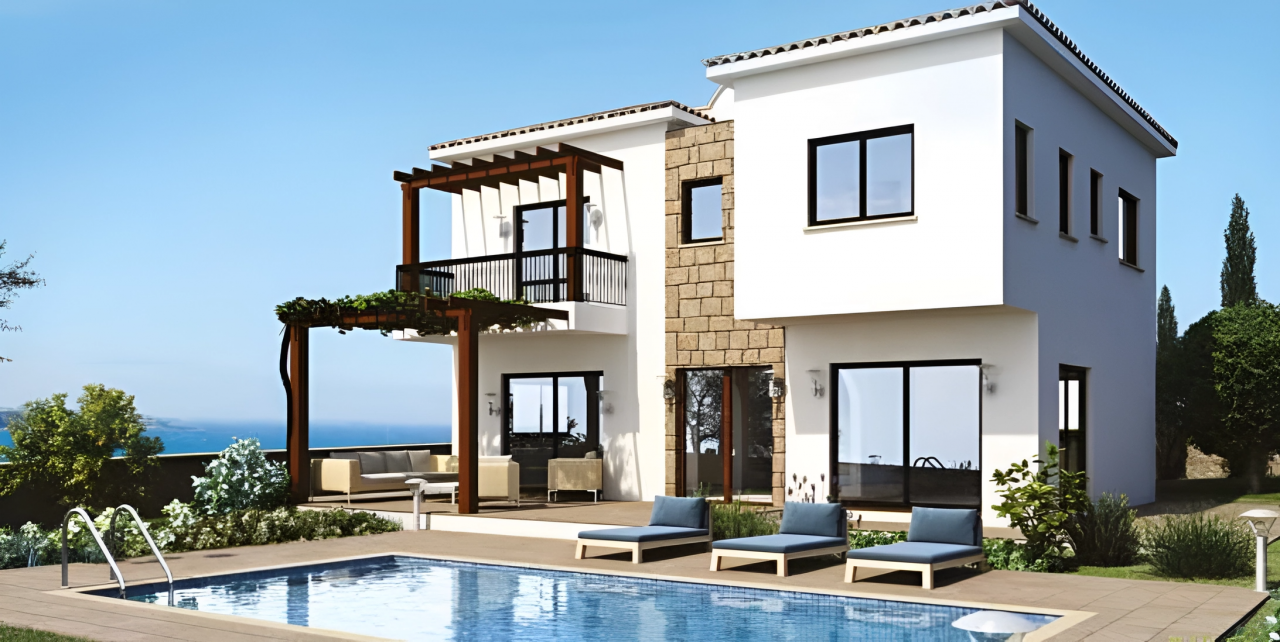 Villa in Paphos, Zypern, 120 m2 - Foto 1