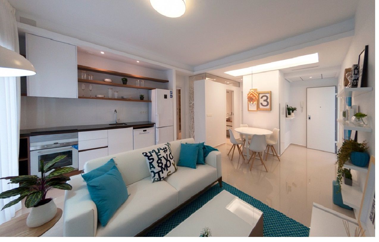 Wohnung in Costa Blanca, Spanien, 105 m2 - Foto 1