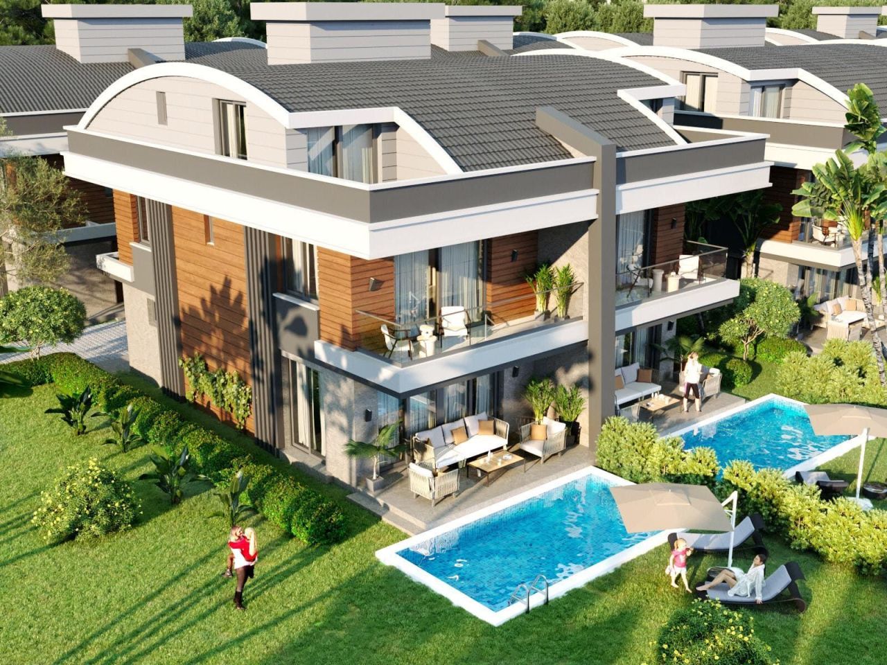 Villa en Antalya, Turquia, 350 m2 - imagen 1