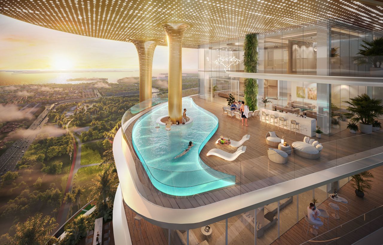 Penthouse in Dubai, UAE, 871 sq.m - picture 1