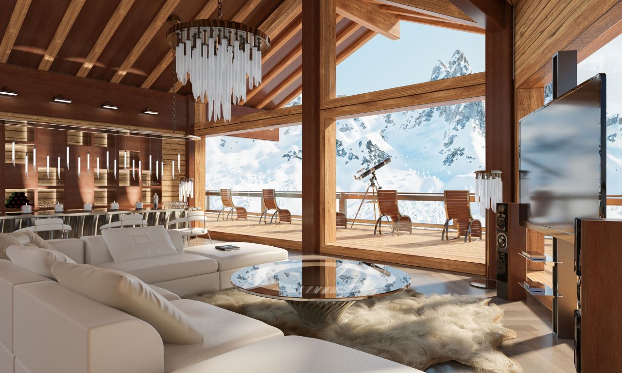 Hotel en Valais, Suiza, 1 200 m2 - imagen 1