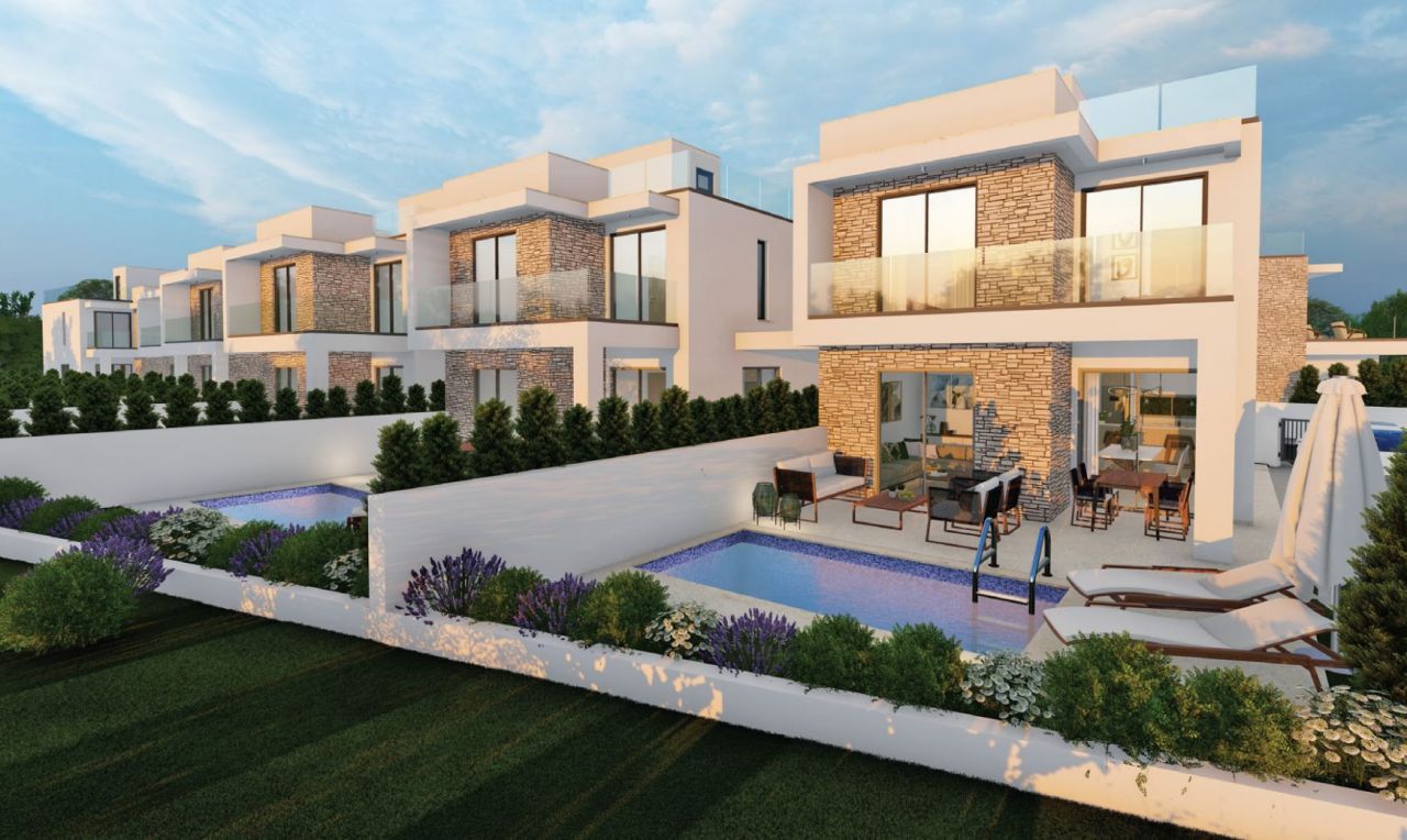Villa à Pejia, Chypre, 130 m2 - image 1