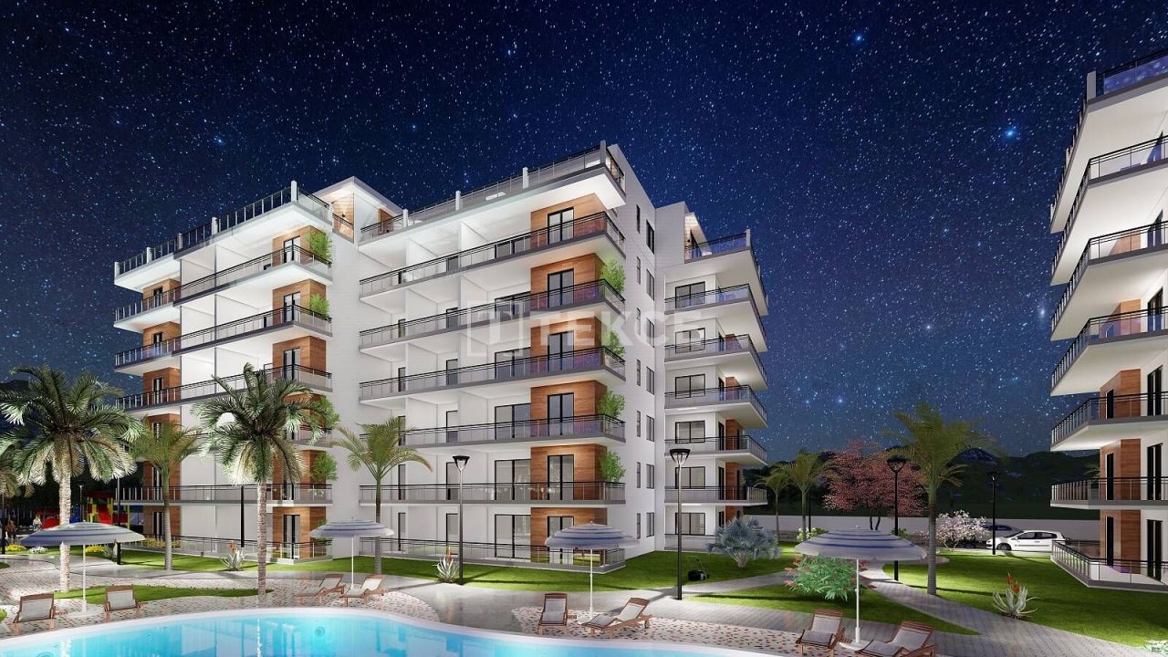 Penthouse in İskele, Zypern, 140 m2 - Foto 1