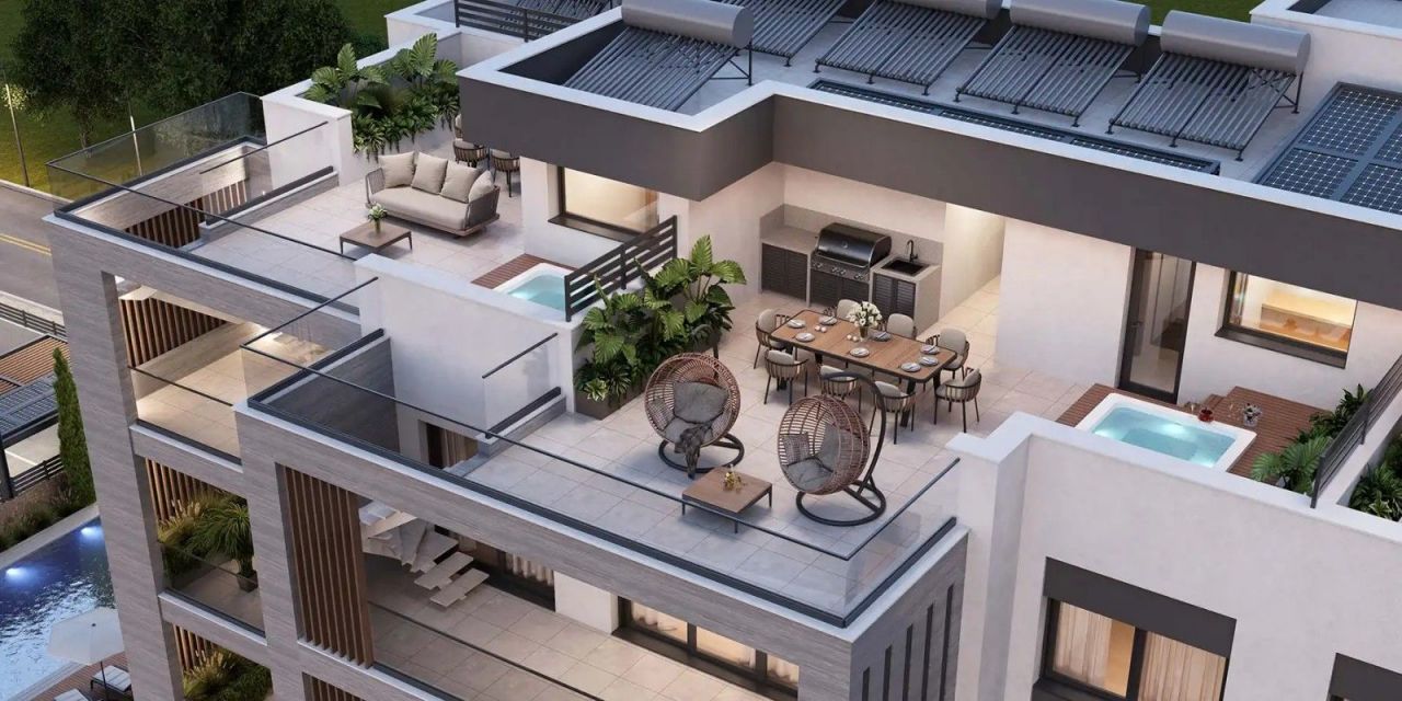 Penthouse in Limassol, Zypern, 150 m2 - Foto 1