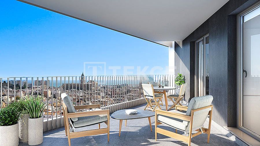 Penthouse in Malaga, Spanien, 86 m2 - Foto 1