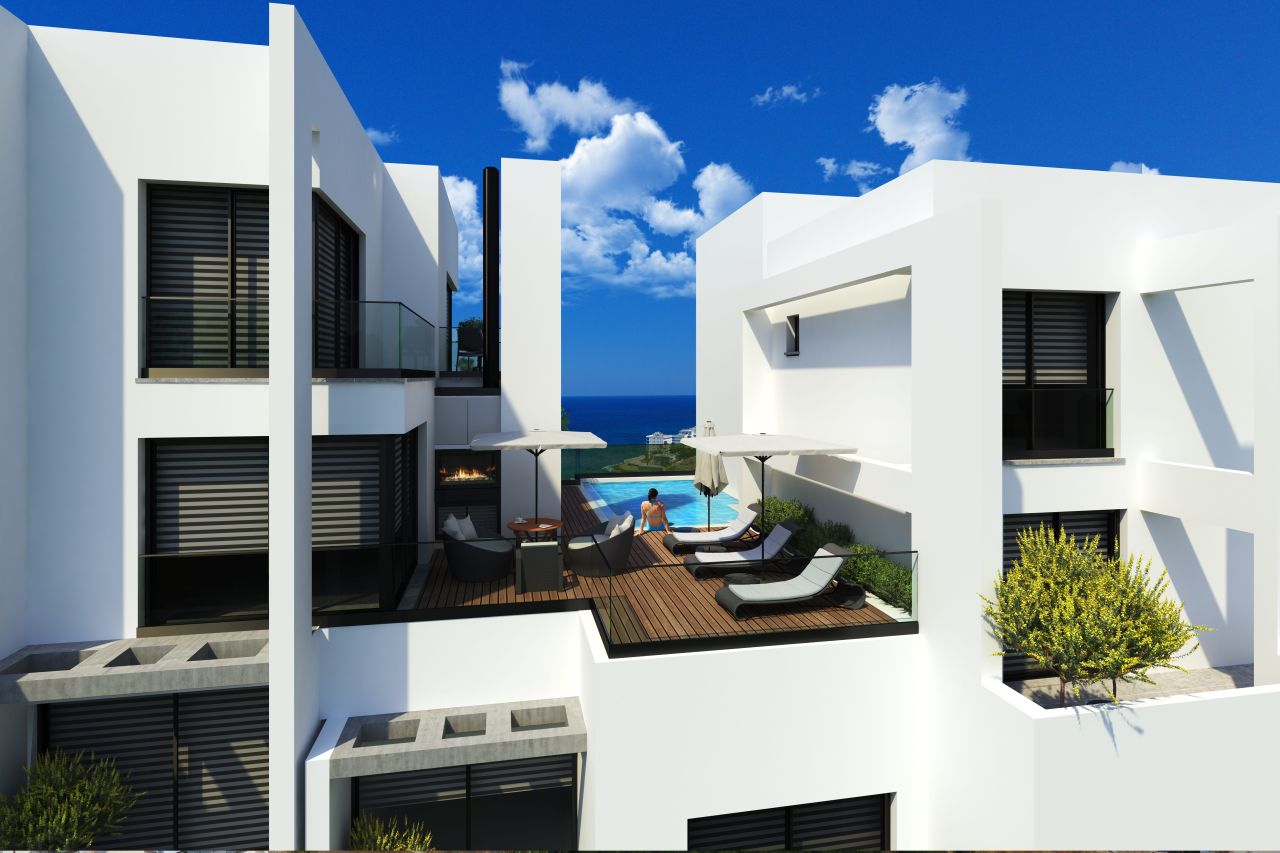 Penthouse in Kyrenia, Cyprus, 135 sq.m - picture 1