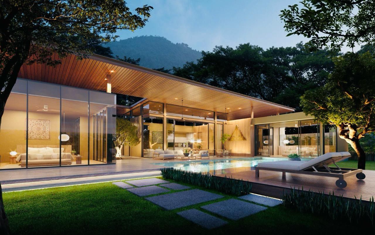 Villa en la isla de Phuket, Tailandia, 460.2 m2 - imagen 1