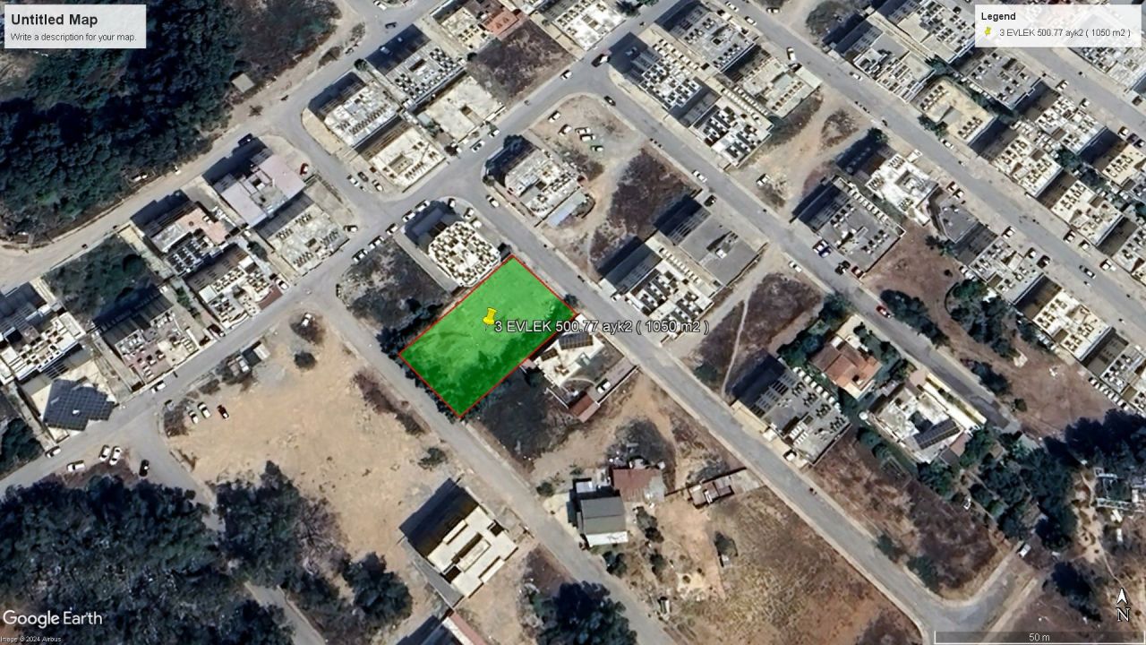 Grundstück in Famagusta, Zypern, 1 050 m2 - Foto 1