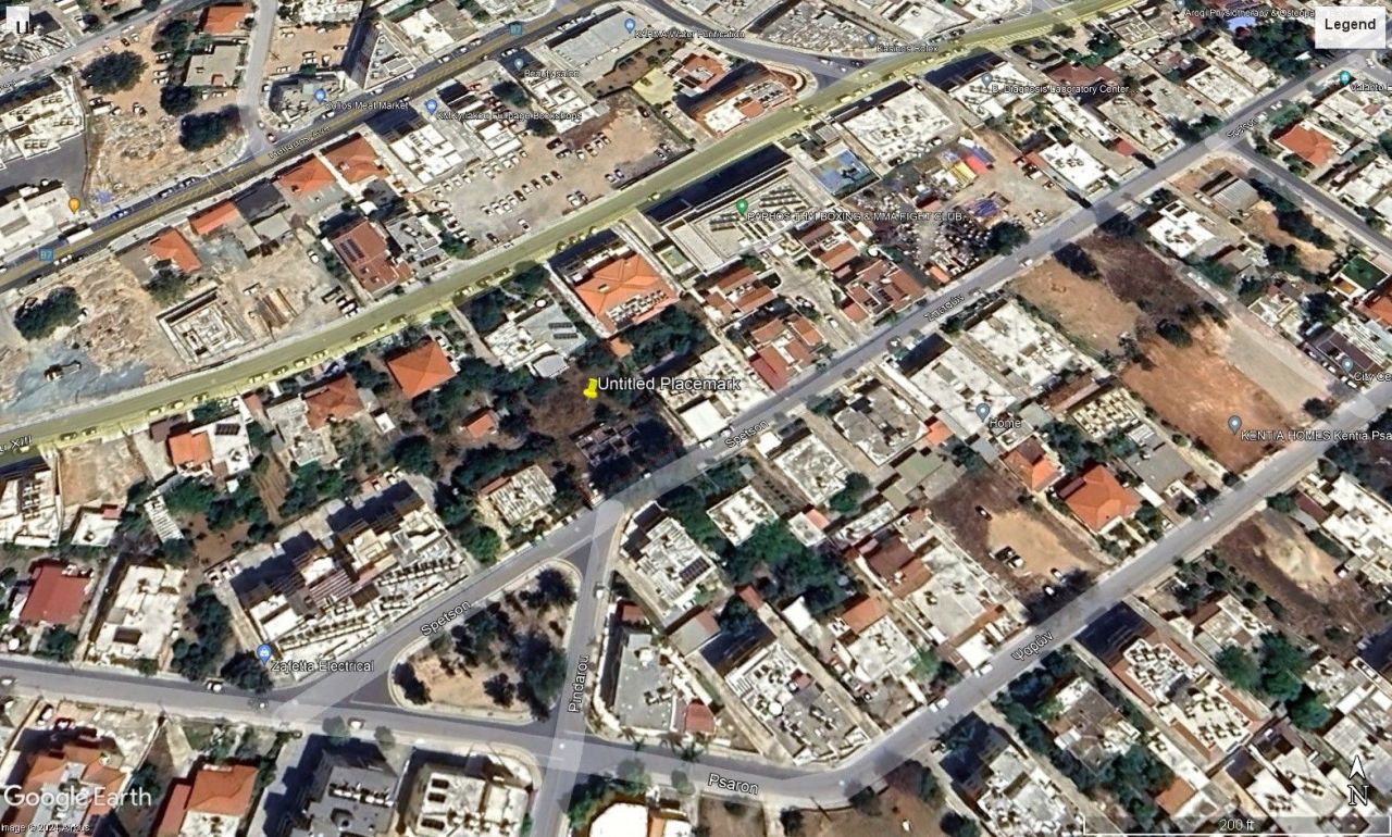 Grundstück in Paphos, Zypern, 1 007 m2 - Foto 1