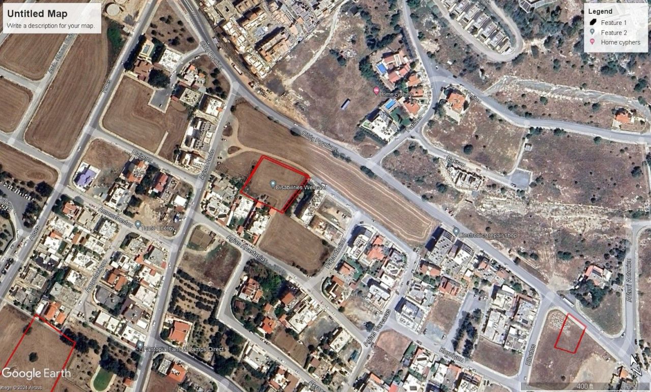 Land in Paphos, Cyprus, 2 184 sq.m - picture 1