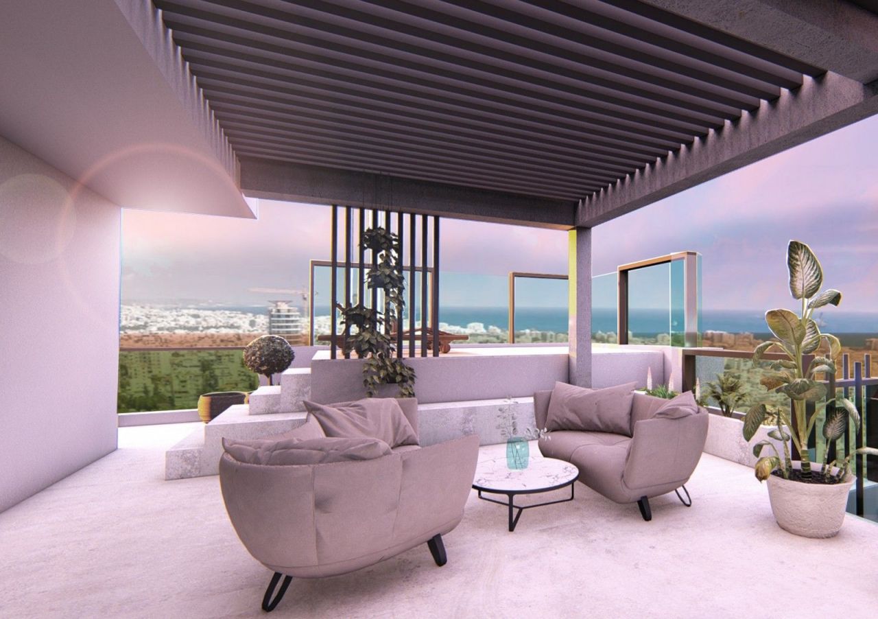 Penthouse in Limassol, Zypern, 128 m2 - Foto 1