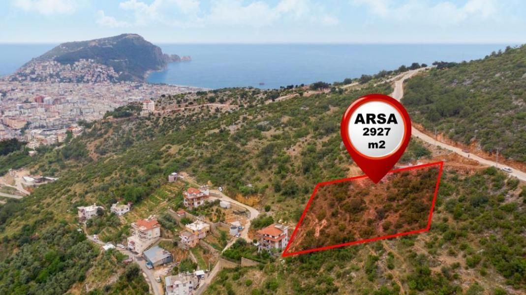 Land in Alanya, Turkey, 2 927 sq.m - picture 1