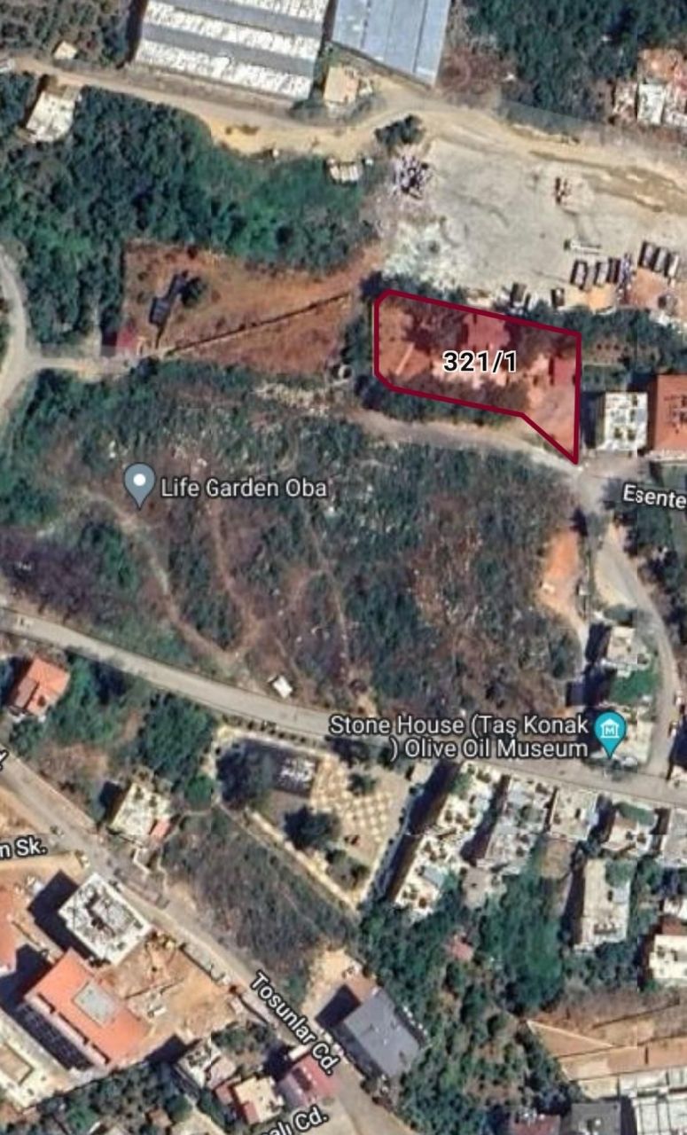 Grundstück in Alanya, Türkei, 1 647 m2 - Foto 1