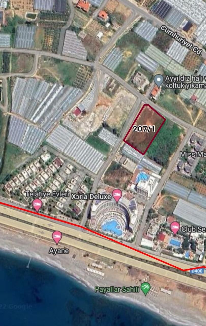 Land in Alanya, Turkey, 9 300 sq.m - picture 1