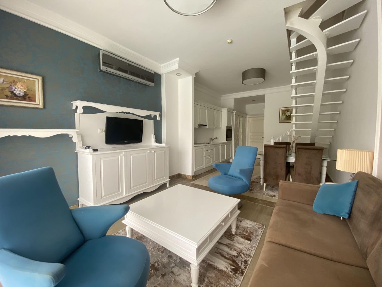 Penthouse in Bodrum, Turkey, 121 sq.m - picture 1