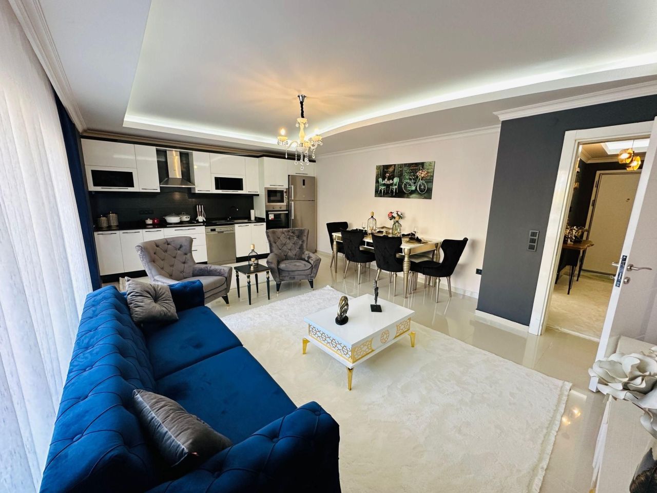 Appartement à Alanya, Turquie, 120 m2 - image 1