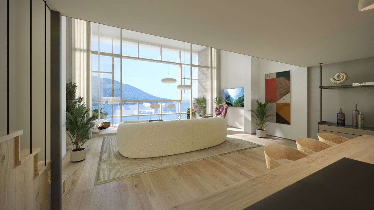 Penthouse in Budva, Montenegro, 140 sq.m - picture 1