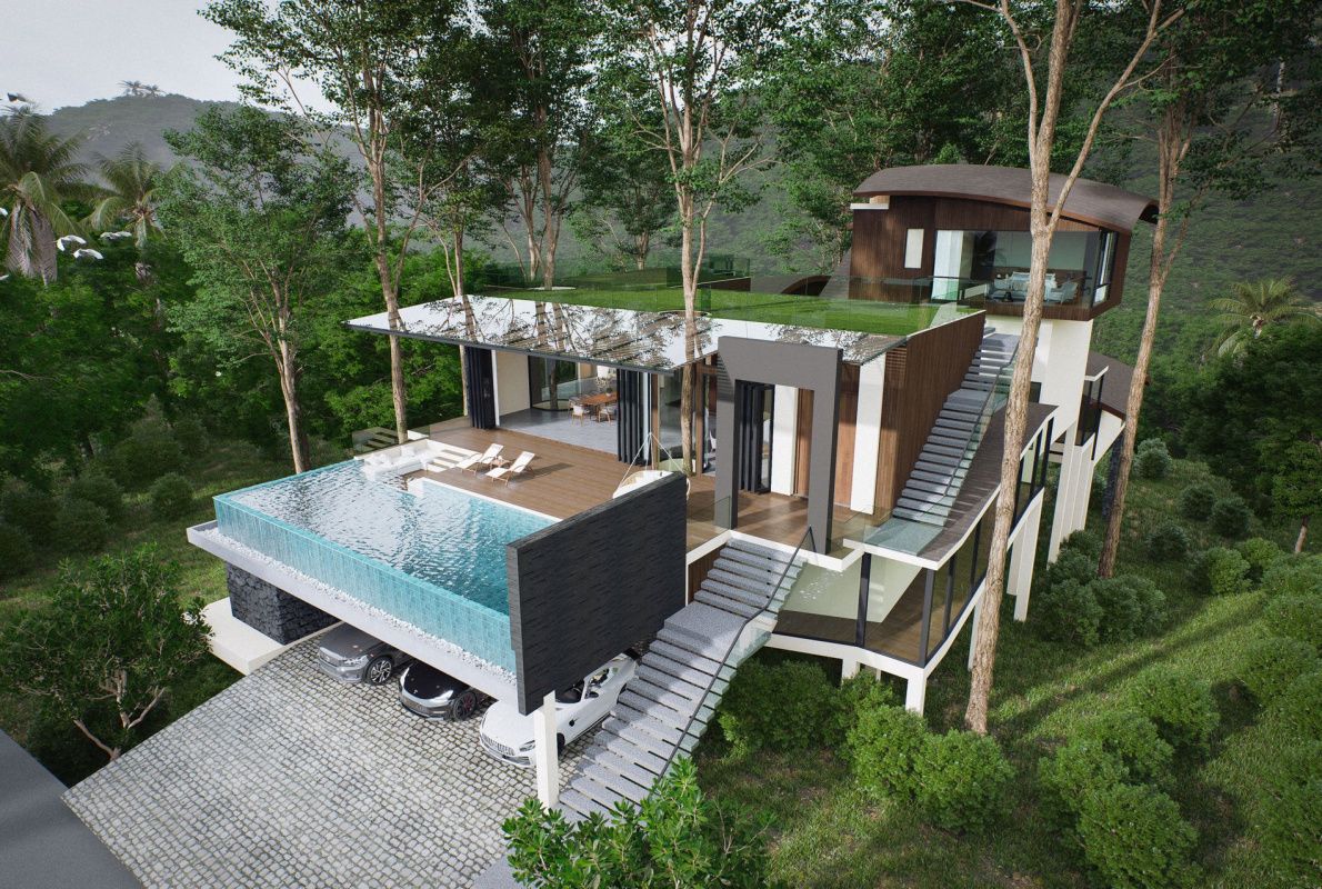 Haus in Phuket, Thailand, 1 373 m2 - Foto 1