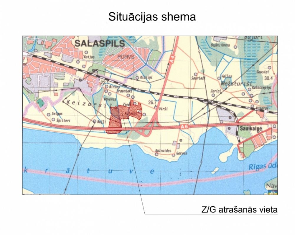 Land in Riga District, Latvia, 25 000 ares - picture 1