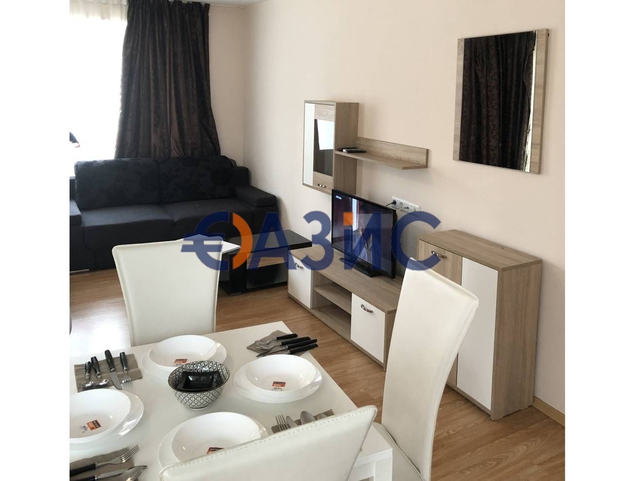 Apartment in Pomorie, Bulgaria, 66.1 sq.m - picture 1