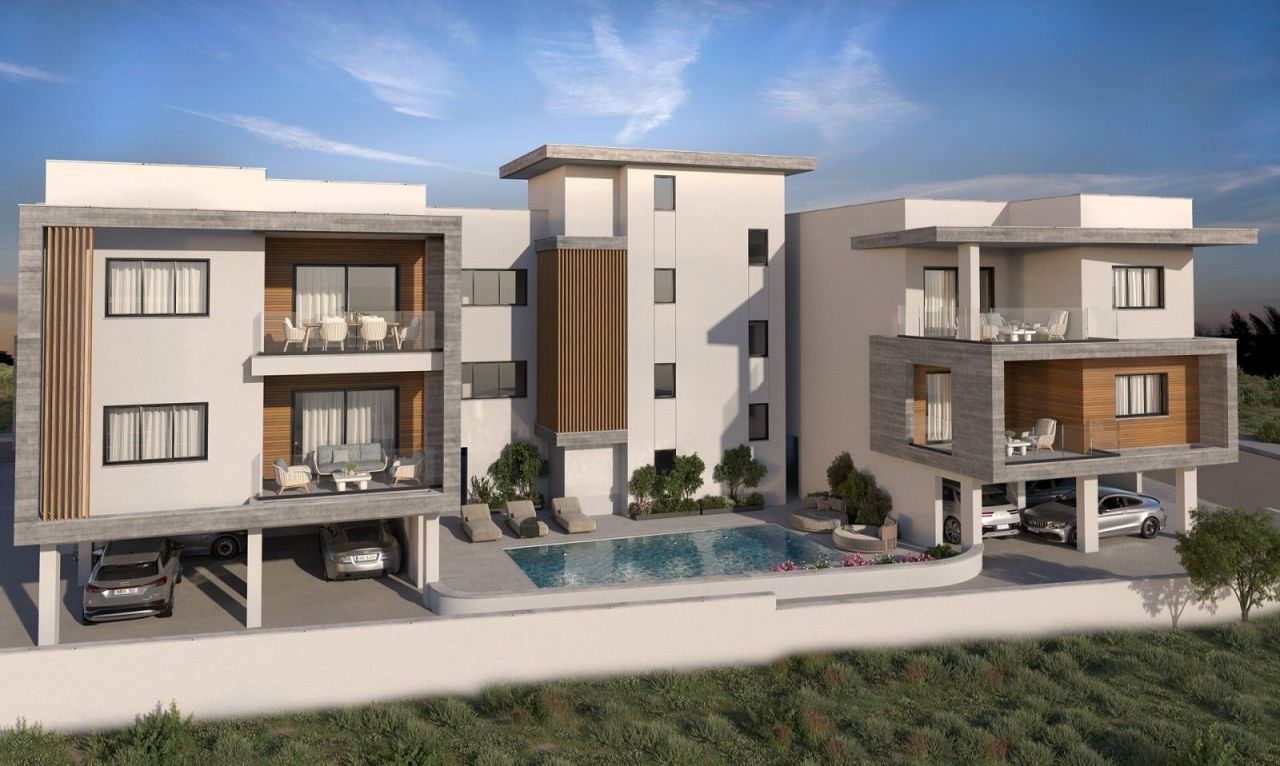 Apartment in Paphos, Zypern, 95 m2 - Foto 1