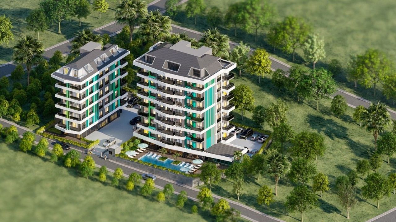 Wohnung in Avsallar, Türkei, 85 m² - Foto 1
