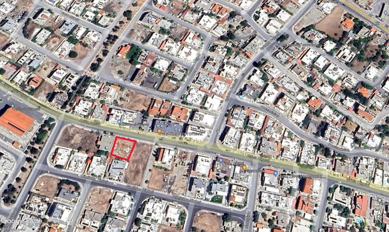 Land in Paphos, Cyprus, 539 sq.m - picture 1