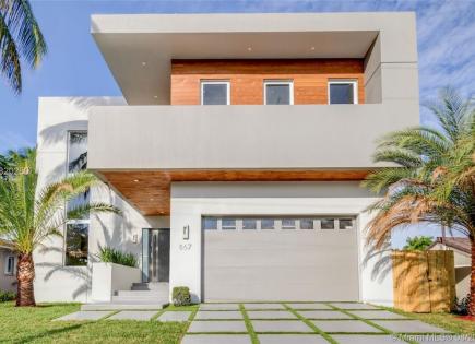 House for 4 420 290 euro in Miami, USA