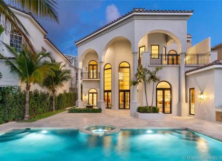 Villa für 6 271 574 euro in Miami, USA