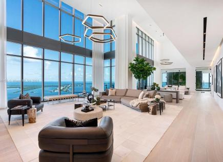 Penthouse for 36 634 444 euro in Miami, USA
