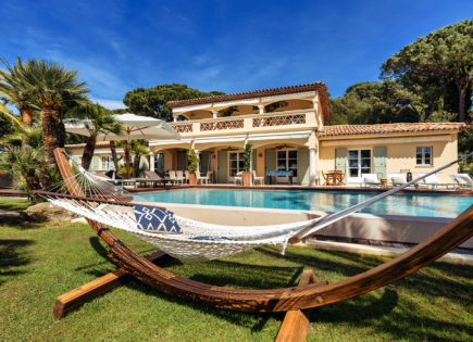 Villa para 45 000 euro por semana en Saint-Tropez, Francia