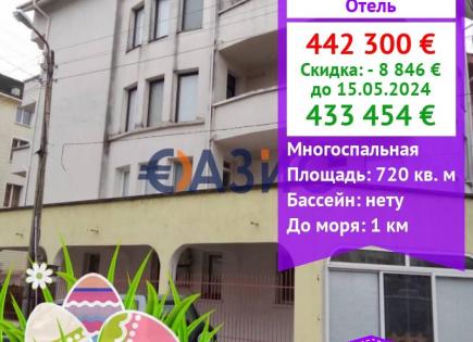 Hotel for 433 454 euro in Primorsko, Bulgaria